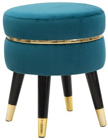 Тюркоазено столче за крака Paris - Mauro Ferretti