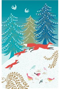 Картички в комплект 8 бр. с коледен мотив Christmas – Roger la Borde