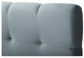 Светлосиньо боксспринг легло с място за съхранение 160x200 cm Bali - Cosmopolitan Design