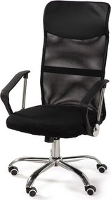 Черен тапициран офис стол Arco – Bonami Essentials