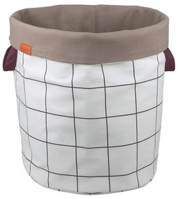Кремав текстилен кош за пране 5 l Mesh – Mette Ditmer Denmark