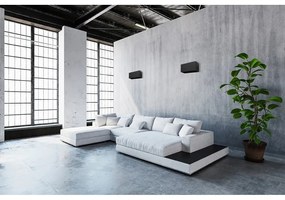 Черна стенна лампа Maxi Geo - Sollux