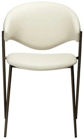 Трапезен стол от имитация на кожа в цвят слонова кост Zone – DAN-FORM Denmark