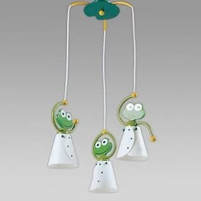 Полилей FROG, зелен, 3xE14