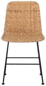 Трапезен стол от ратан в естествен цвят Kitty - Bloomingville