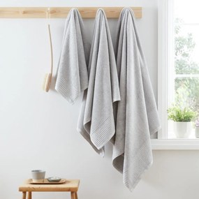 Сива кърпа от египетски памук от тери 50x85 cm Egyptian Cotton – Bianca