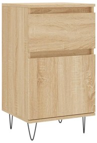 831154 vidaXL Бюфет дъб сонома 40x35x70 см инженерно дърво