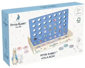 Дървена настолна игра, 4 подред, Peter Rabbit