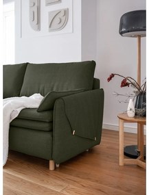 Зелен сгъваем диван 207 cm Simon – Miuform
