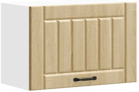 853840 vidaXL Кухненски стенен шкаф Lucca, дъб сонома, инженерно дърво