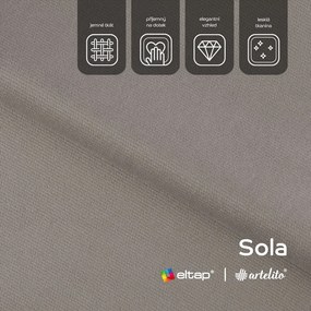 Бежов кадифен сгъваем/с място за съхранение диван ляв ъгъл 223 cm Fabillo – ELTAP