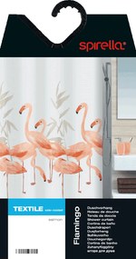 Завеса за душ 180x200 cm Flamingo – Spirella