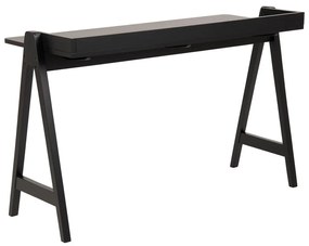 Работна маса с дъбов плот 126,6x51,6 cm Miso - Actona