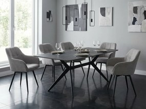 Трапезна маса KAY - тъмно сиво