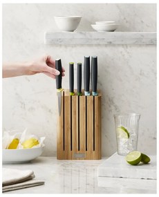 Комплект ножове в бамбукова поставка Elevate - Joseph Joseph