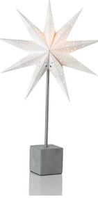 Бяла коледна светлинна украса Hård – Markslöjd