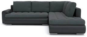 Ъглов разтегателен диван TONIO V, 230x75x200, jasmine 96/soft 11, дясно
