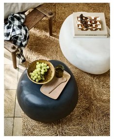 Кръгла масичка за кафе в антрацит ø 50 cm Pebble - vtwonen