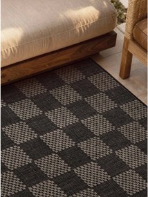 Черен/кремав килим за открито и закрито 160x230 cm Haringey Dorothy – Ted Baker