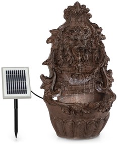 Blumfeldt Löwenstein, стенен фонтан, 2 W, соларна помпа, материал: полирезин, 4 бели LED диоди, 5 м. кабел