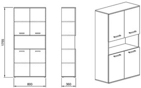 Модулна конфигурация за офис Гранд City 9064