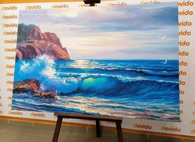 Картина на платно – Утро на морето