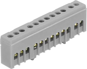 MOREK Клема изолирана СИВА A12H 12x16mm² IP20 63A 690V - MAD1012A15