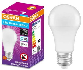 LED Антибактериална крушка A100 E27/13W/230V 6500K - Osram