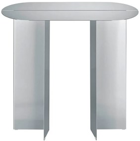 Конзолна маса от неръждаема стомана в матово сребрист цвят 35x80 cm Oru – Blomus