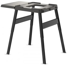 Грил маса Ninja Woodfire 4718J800EUUK, 107х86х66 см, Регулируема, Странична поставка, Черен