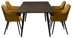 Маса за хранене от бряст 100x220 cm Bone - DAN-FORM Denmark