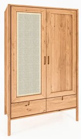 Дъбов гардероб 108x175 cm Pola - The Beds