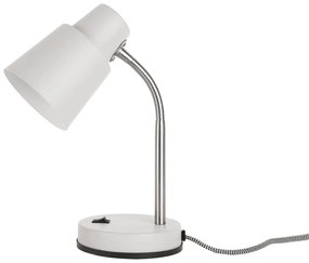 Бяла настолна лампа, височина 30 cm Scope - Leitmotiv