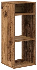 860281 vidaXL Библиотека, старо дърво, 34x31x80 см, инженерно дърво