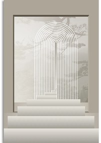Картина на платно – Стълби към рая Mid-Century