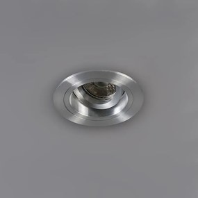 Комплект от 6 вградени спота кръгли алуминиеви регулируеми - Chuck