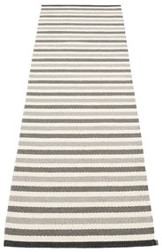 Сива и бежова пътека за открито и закрито 70x240 cm Teo Warm Grey – Pappelina