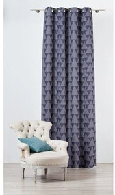 Синьо-сива завеса 130x260 cm Zatapa - Mendola Fabrics