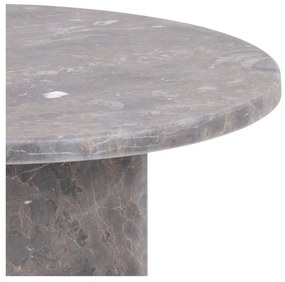Мраморна кръгла странична масичка ø 50 cm Naxos – Actona