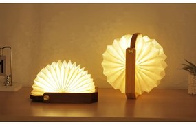 Бяла/в тъмно естествен цвят светлинна декорация с USB Origami – Gingko