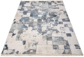 Ексклузивен синьо-бежов килим Ширина: 120 см | Дължина: 170 см