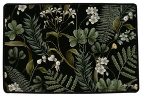 Изтривалка 45x75 cm White and Green Beauty – Butter Kings