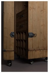 Стойка за вино от елхово дърво за 30 бутилки, 50x109 cm Lico - Dutchbone