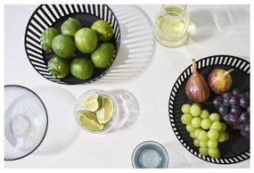 Черна купа за плодове , ⌀ 25 cm Tower - YAMAZAKI