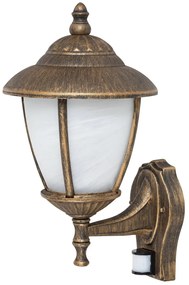 RABALUX Madrid 7836, градински фенер аплик със сензор/ E27 1X MAX 60W / IP43 - 7836