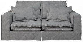 Сив диван 196 cm Nora – Ropez