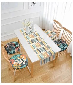 Комплект възгалвници за сядане и тишлайфер 5 бр. Long Leaves – Mila Home