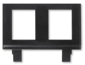 Двойнамаска за два контакта ELEMENT M 5014E-B01018