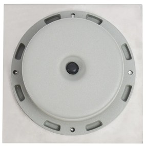 Комплект от 6 наземни прожектора алуминиеви квадратни с LED IP65 соларни - Terry