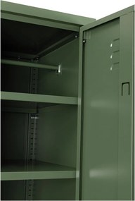 Тъмнозелено метално заключващ се шкафче 80x185x50 cm Cambridge – Yes Everyday